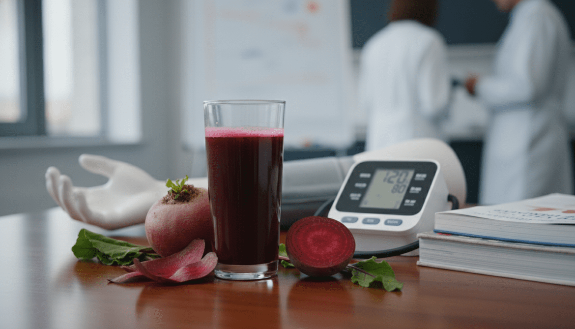 Beetroot Juice Lowers Systolic Blood Pressure About 5 mmHg, Review Finds