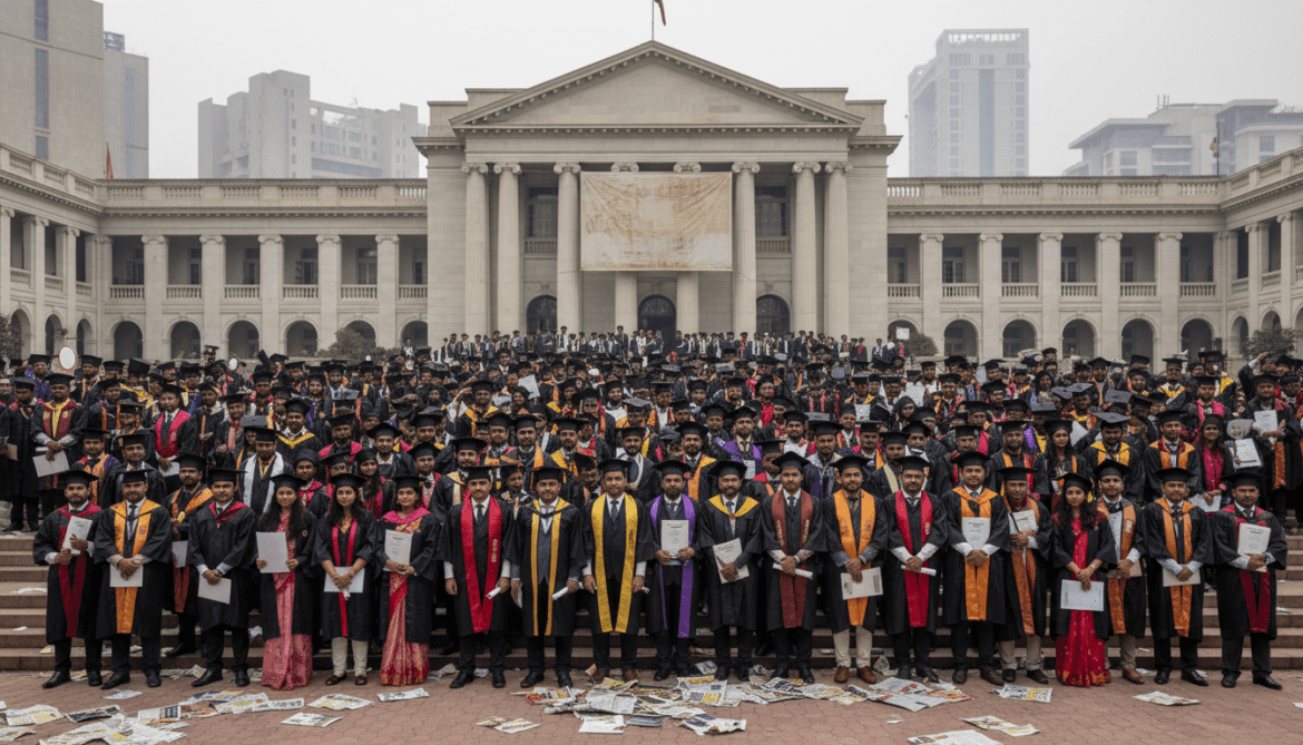 Indian university graduates face mass unemployment, State of Working India 2026 reveals