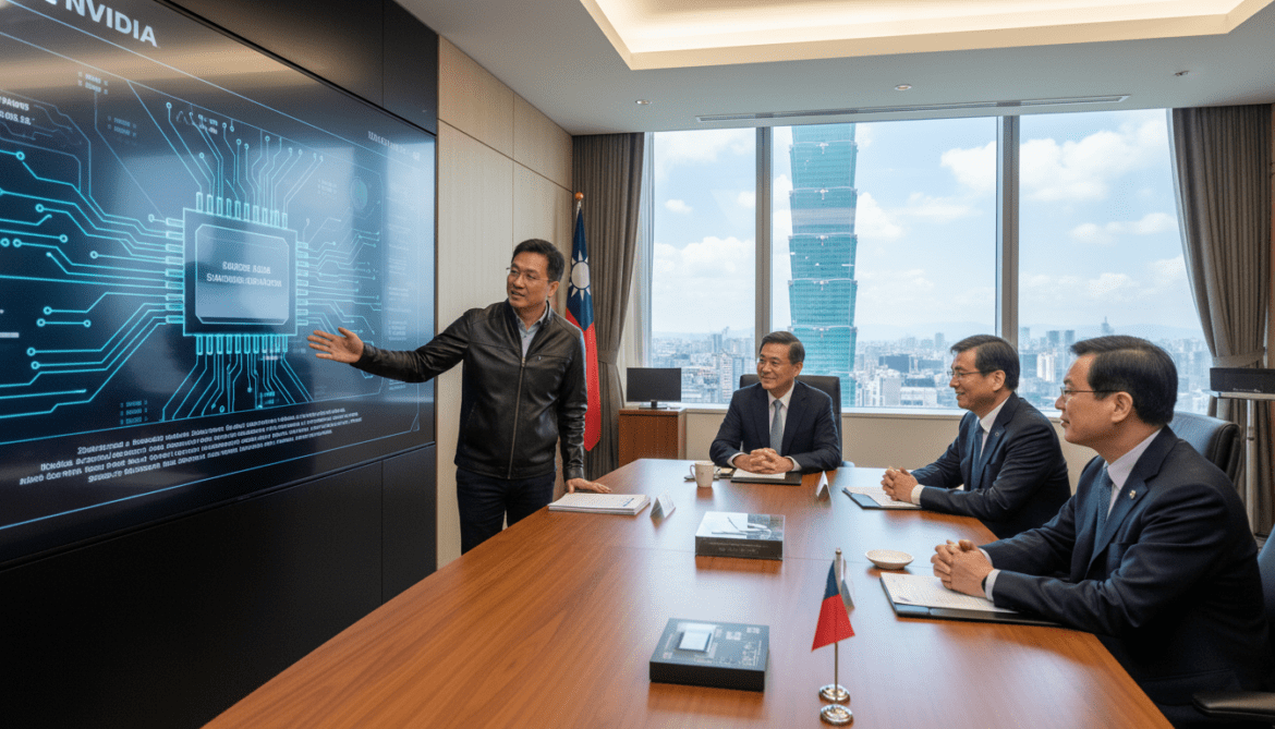 Nvidia commits to $150 billion annual investment in Taiwan