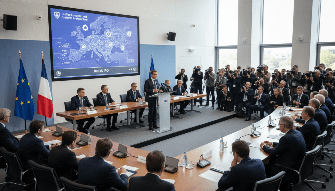 KNDS announces plans for rapid IPO and unified European land systems architecture