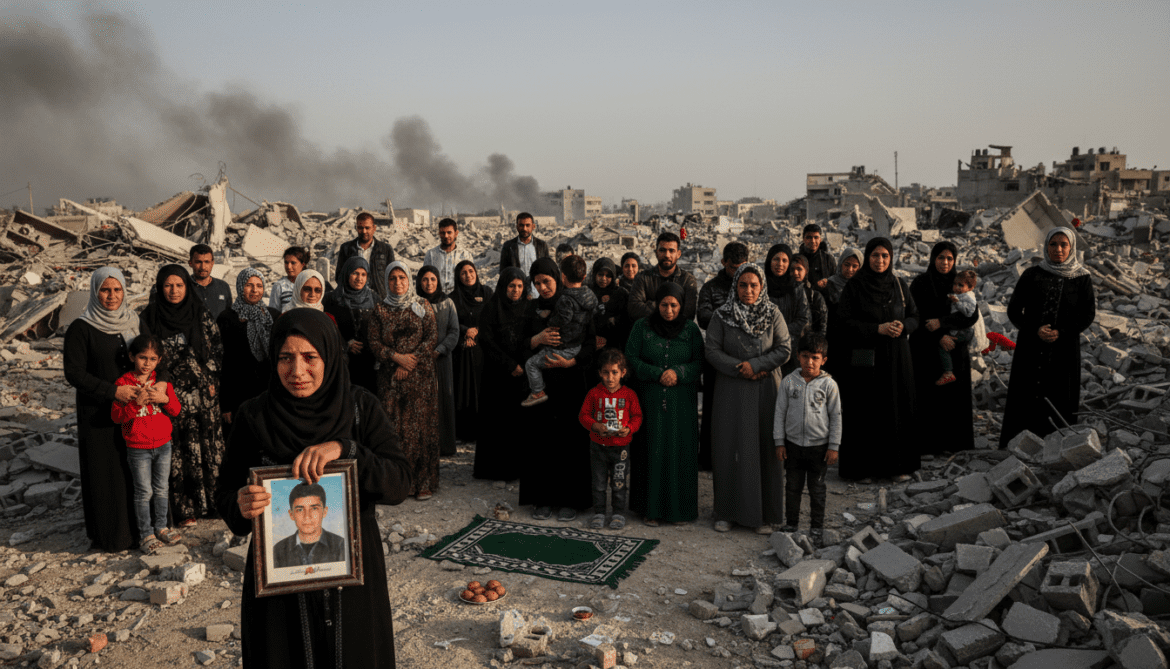 Gaza marks Eid al-Adha amid Israeli strikes as families mourn