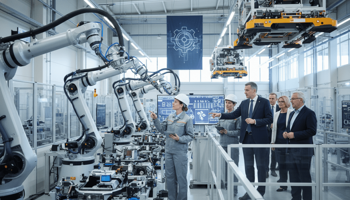 German factories adopt AI and robotics, BCG finds they could reverse deindustrialization