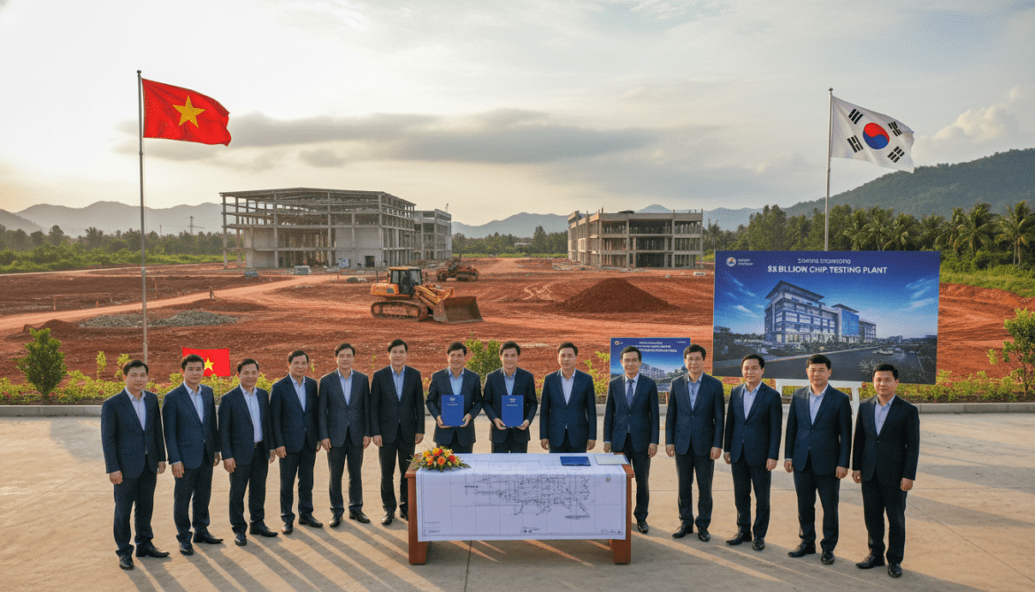 Samsung Electronics seeks environmental approval for $1.5bn Vietnam chip-testing plant, eyes $2.5bn