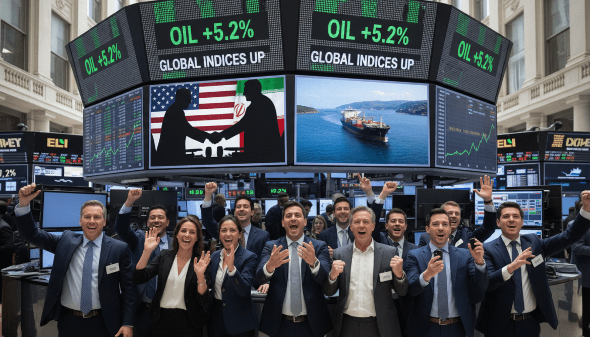 US-Iran ceasefire talks propel markets as Strait of Hormuz reopening nears