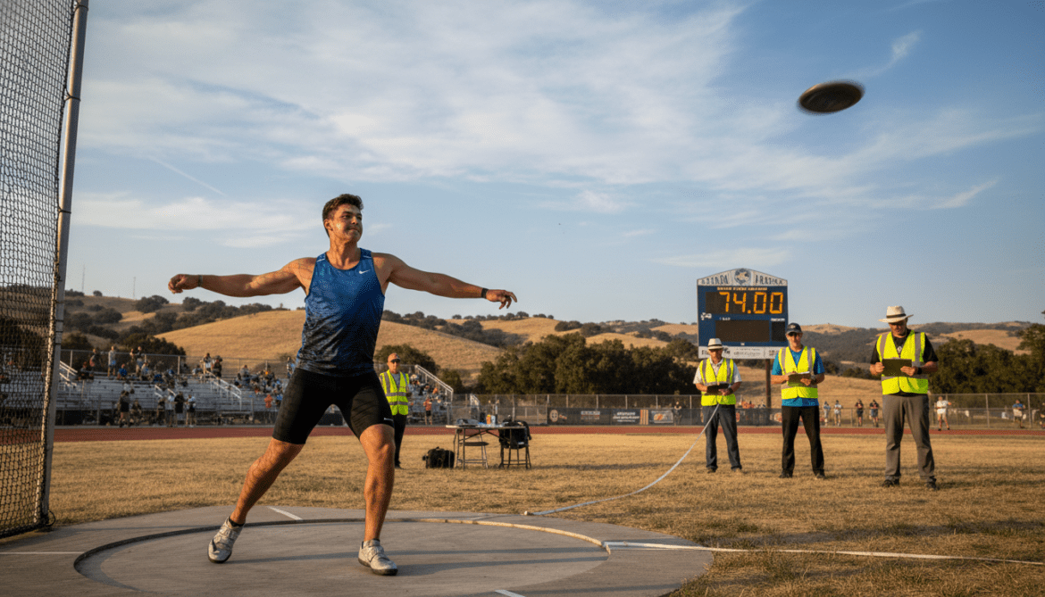 Steven Richter throws 74.00m in Ramona, rises to fourth on all-time list