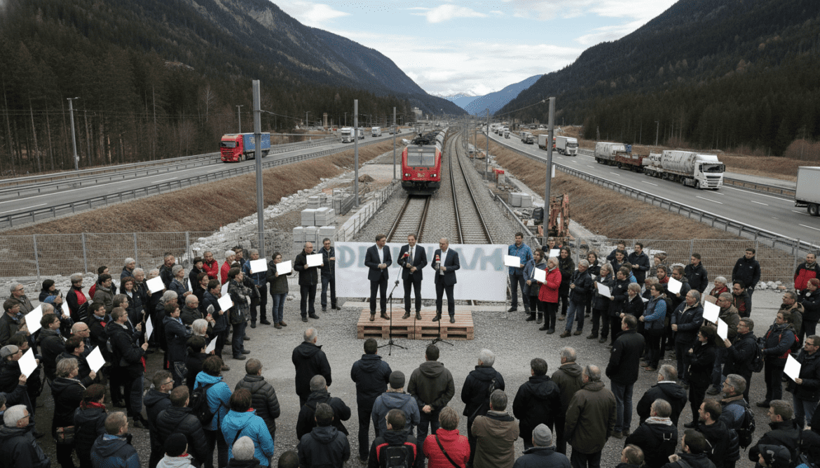 Brenner mayors demand 13 noise barriers, threaten fresh blockades