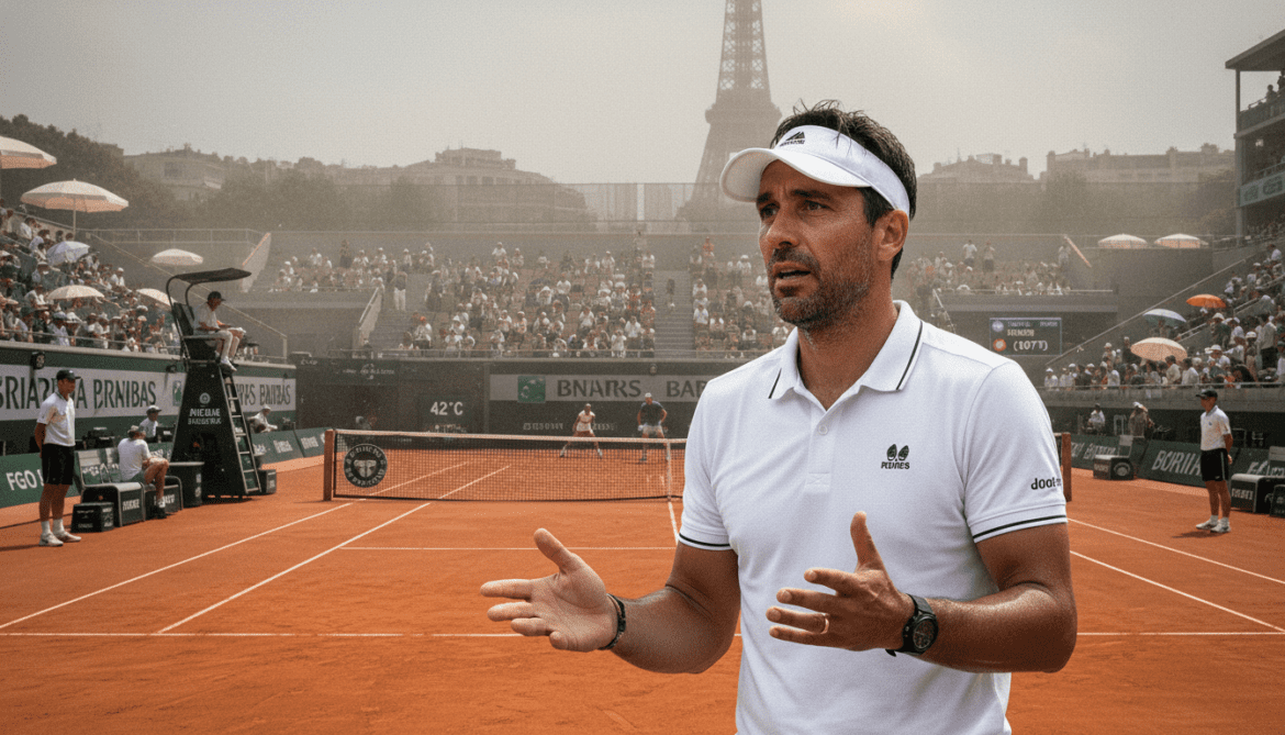 Mouratoglou warns extreme heat could upend French Open matches