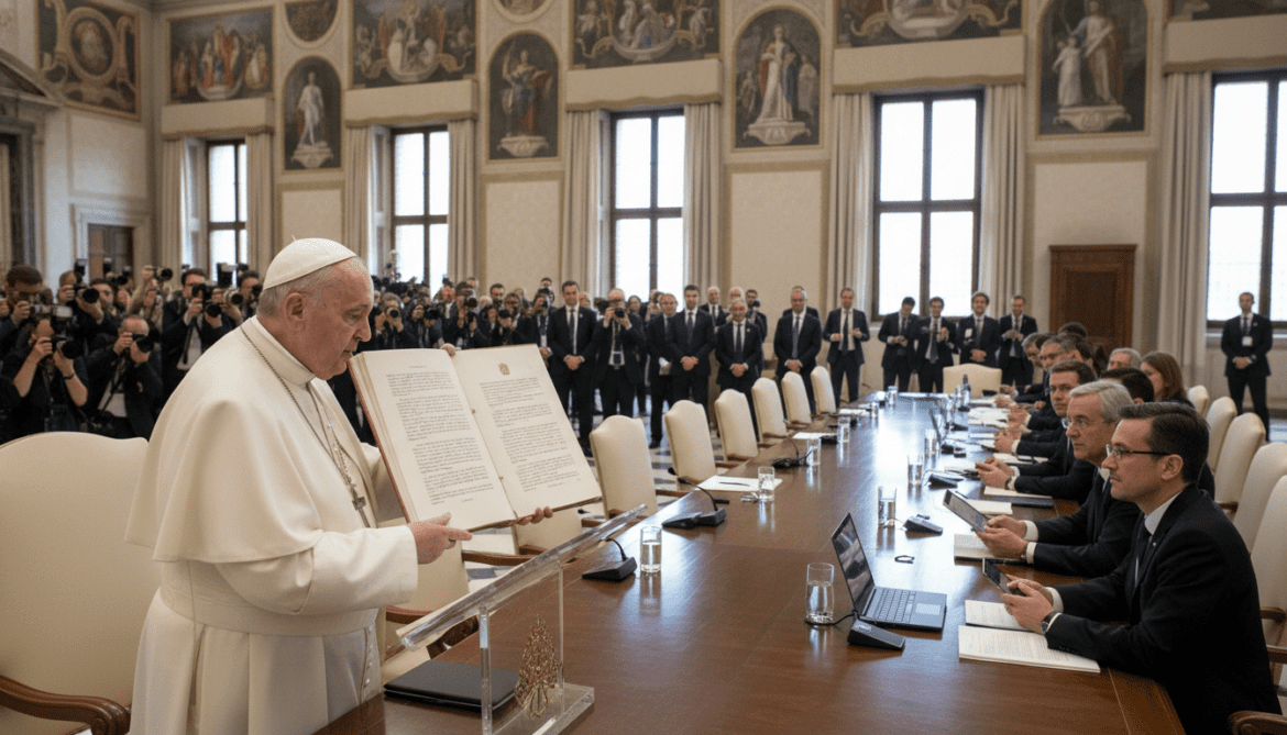 Pope Leo XIV unveils Vatican AI encyclical after decade-long Silicon Valley exchange