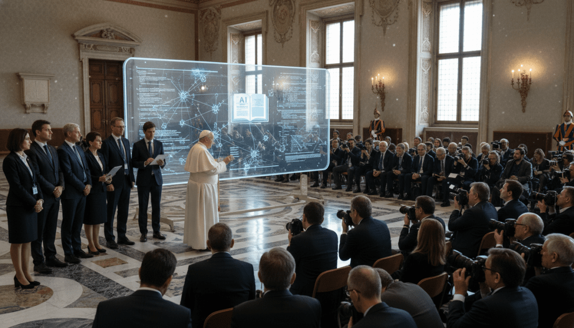 Pope Leo XIV unveils AI encyclical after decade-long Vatican Silicon Valley dialogue
