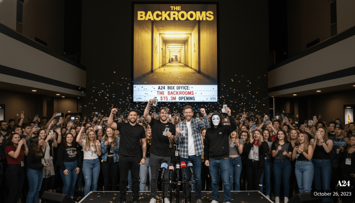 Backrooms Tops Box Office A24's Biggest Opening Powered by YouTubers