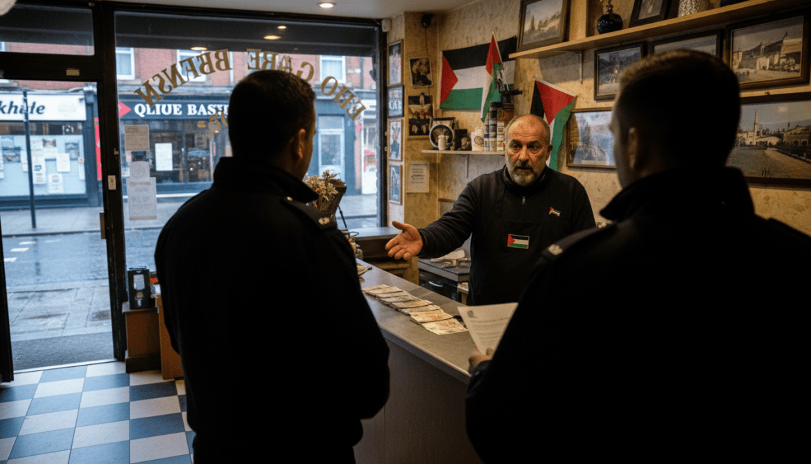 Manchester cafe owner alleges police offered cash to inform on Palestine Action