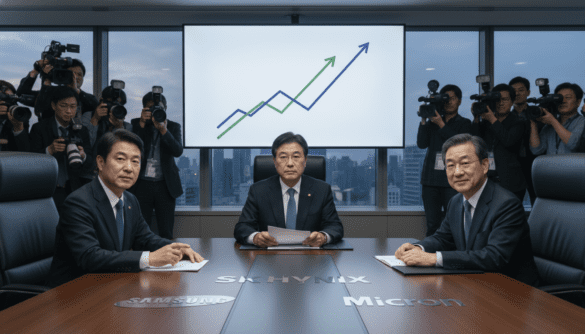 Memory chip market consolidates as Samsung, SK Hynix and Micron dominate