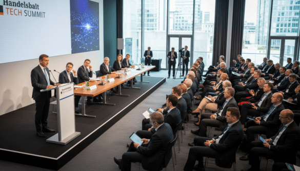 Handelsblatt TECH summit kicks off with Hessen minister and industry executives