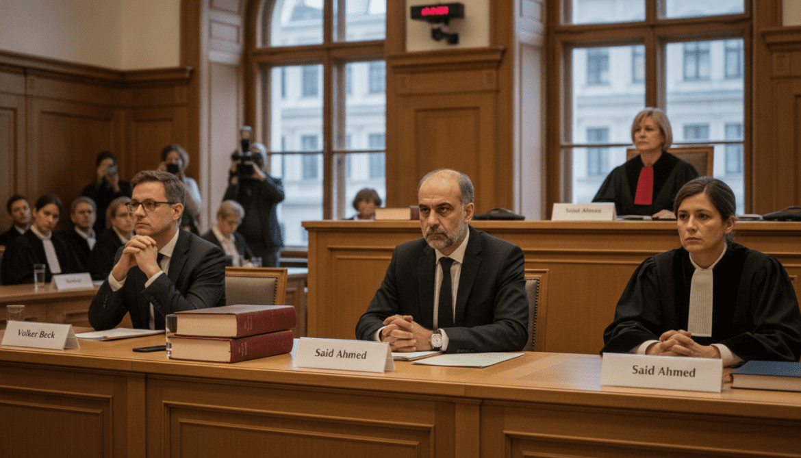 Alleged Iranian spy on trial in Hamburg accused of plotting attacks on Volker Beck