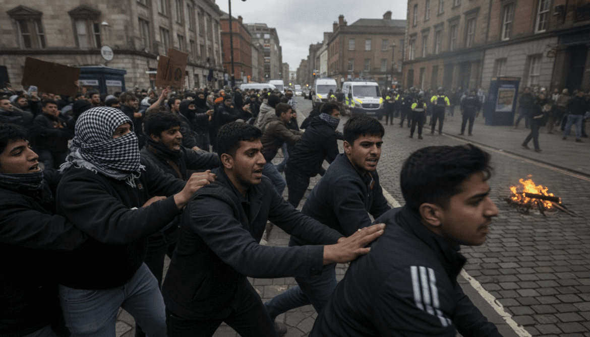Belfast Knife Attack Sparks Racist Violence Targeting Migrants
