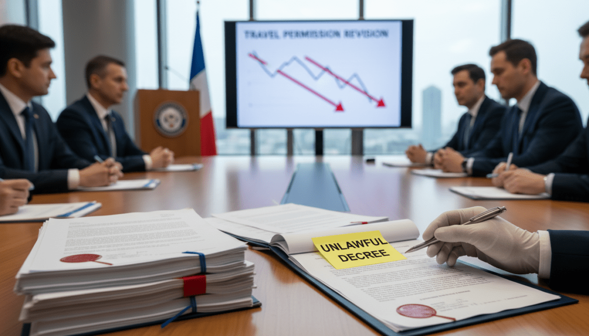 Defense Ministry must revise travel permission after parliamentary service deems decree unlawful