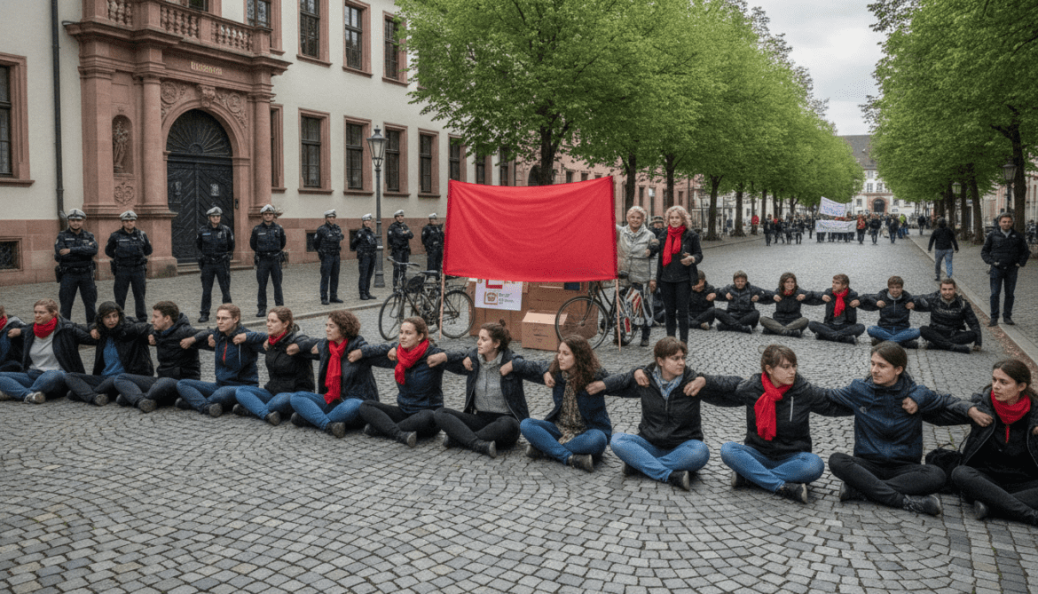 Die Linke Supports Peaceful Blockades Ahead of AfD Congress in Erfurt