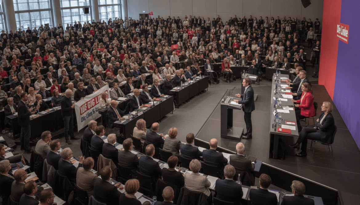 Die Linke confronts ideological split after revival at Potsdam congress