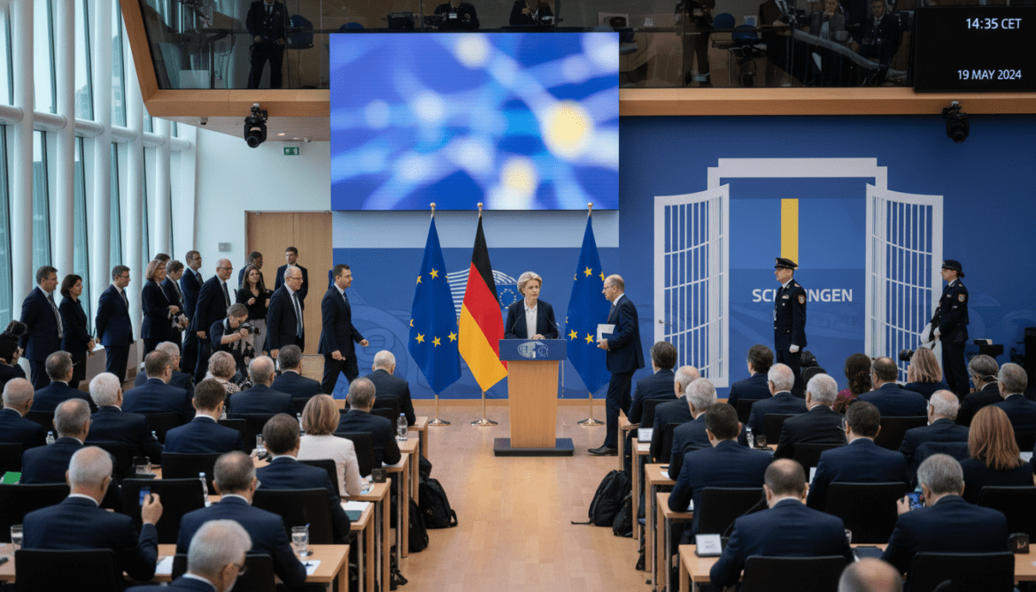 EU Commission Recommends Phased Lifting of German Schengen Border Controls