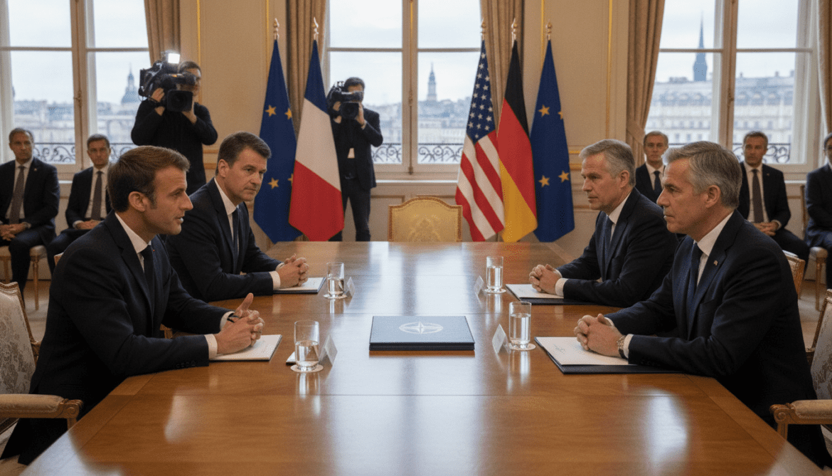 European Leaders Commit to Boost Transatlantic Partnership and Support Ukraine