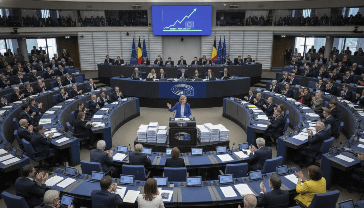 European Parliament approves temporary removal of tariffs on US industrial goods
