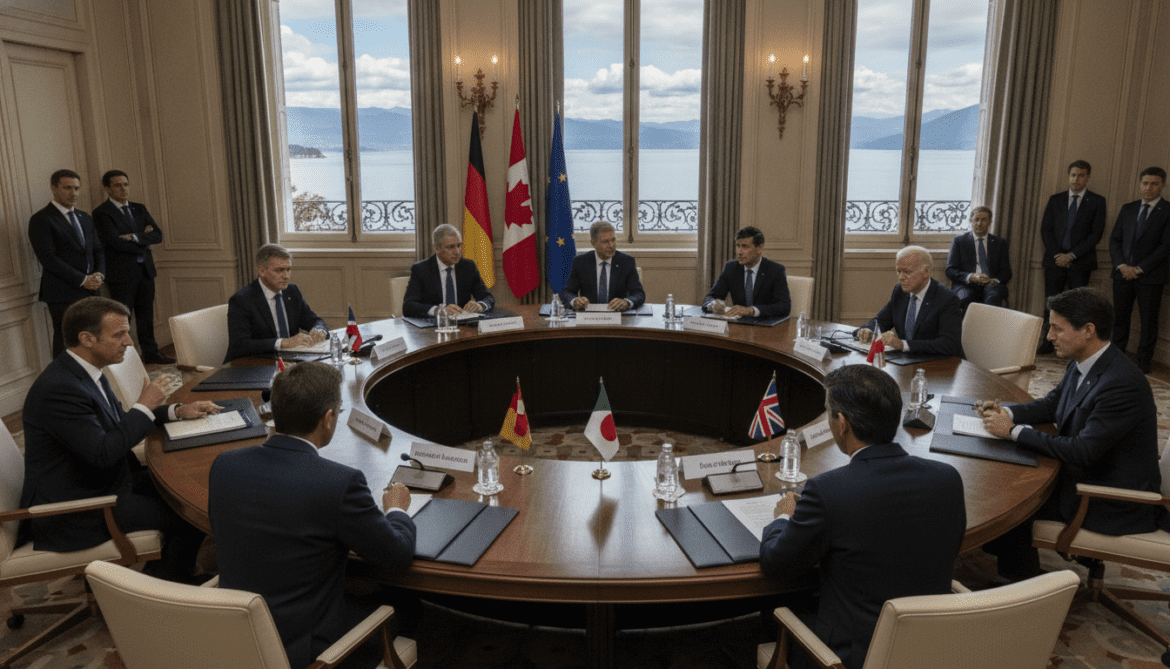 G7 Summit in Évian Confronts Value of Multilateral Diplomacy Amid Global Crises