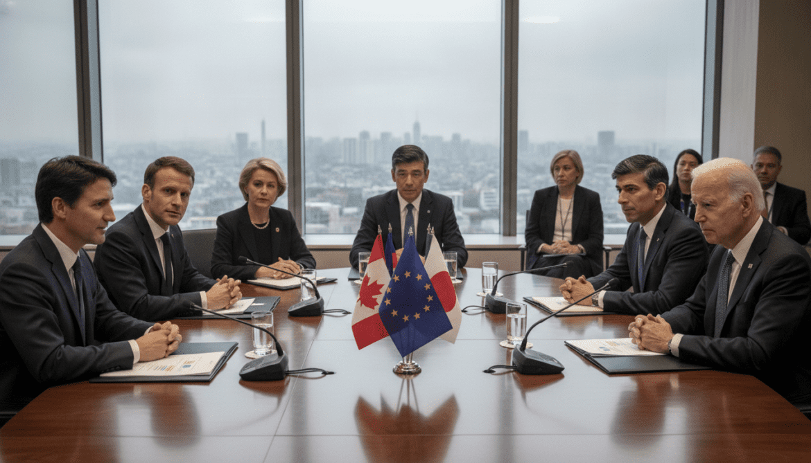 G7 agrees to create platform to manage AI risks