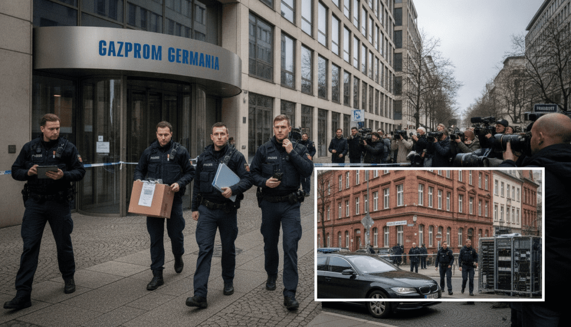 Gazprom Germania probe: German prosecutors raid Berlin and Frankfurt over alleged 2022 gas sabotage