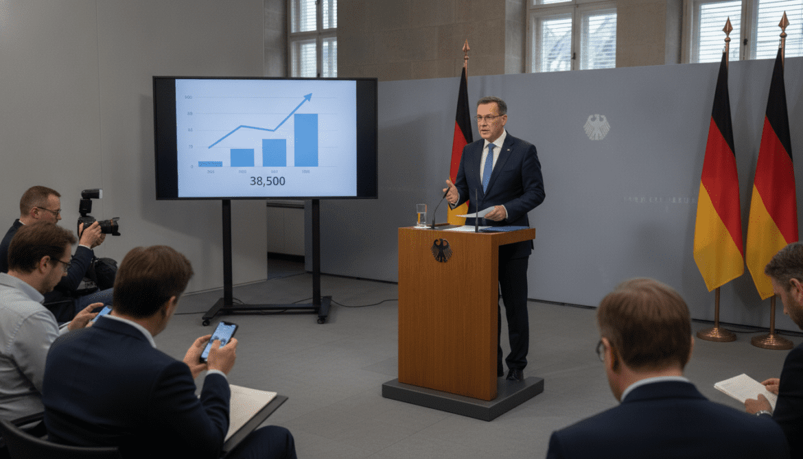 German Defence Ministry reports 38,500 applicants under new conscription law