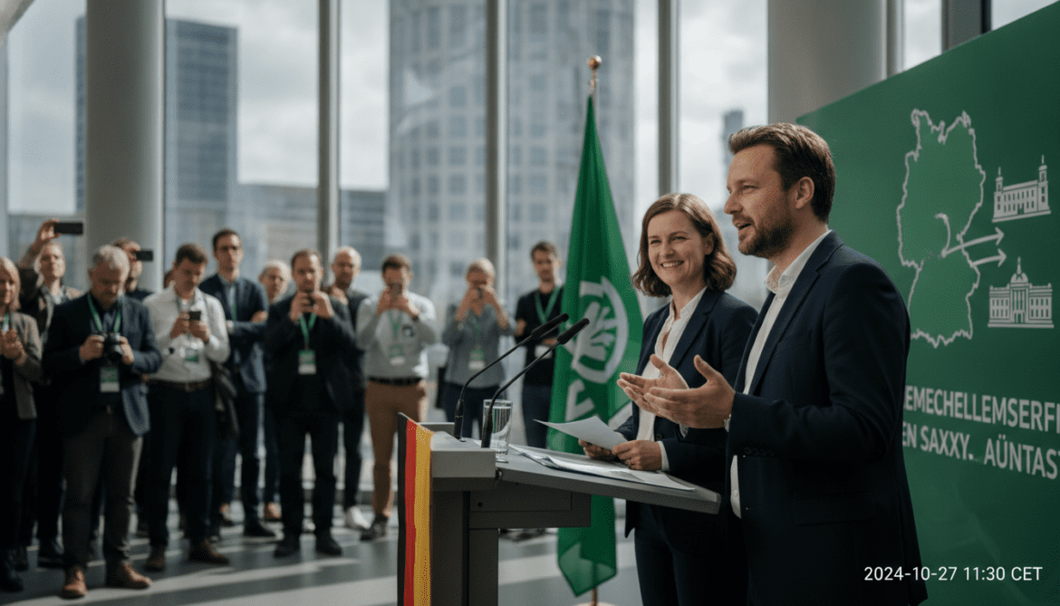 German Greens launch bid to enter Mecklenburg-Vorpommern and Saxony-Anhalt parliaments