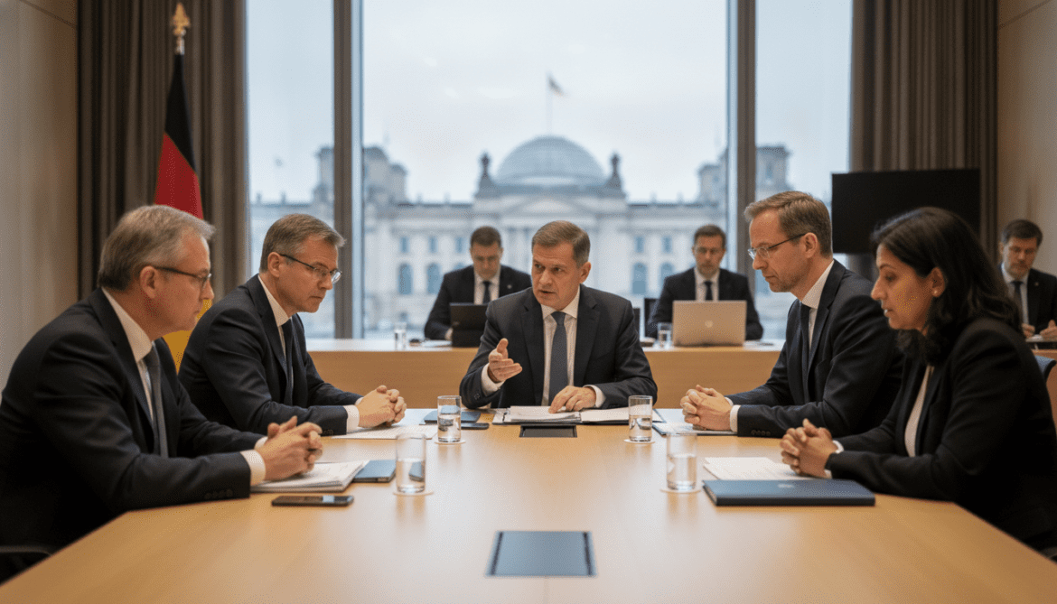 German economy faces major challenges, business and union leaders acknowledge after talks