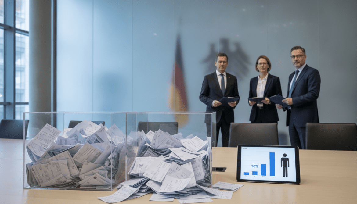 Germany's Defense Ministry reports nearly 300,000 questionnaires and one in five men interested