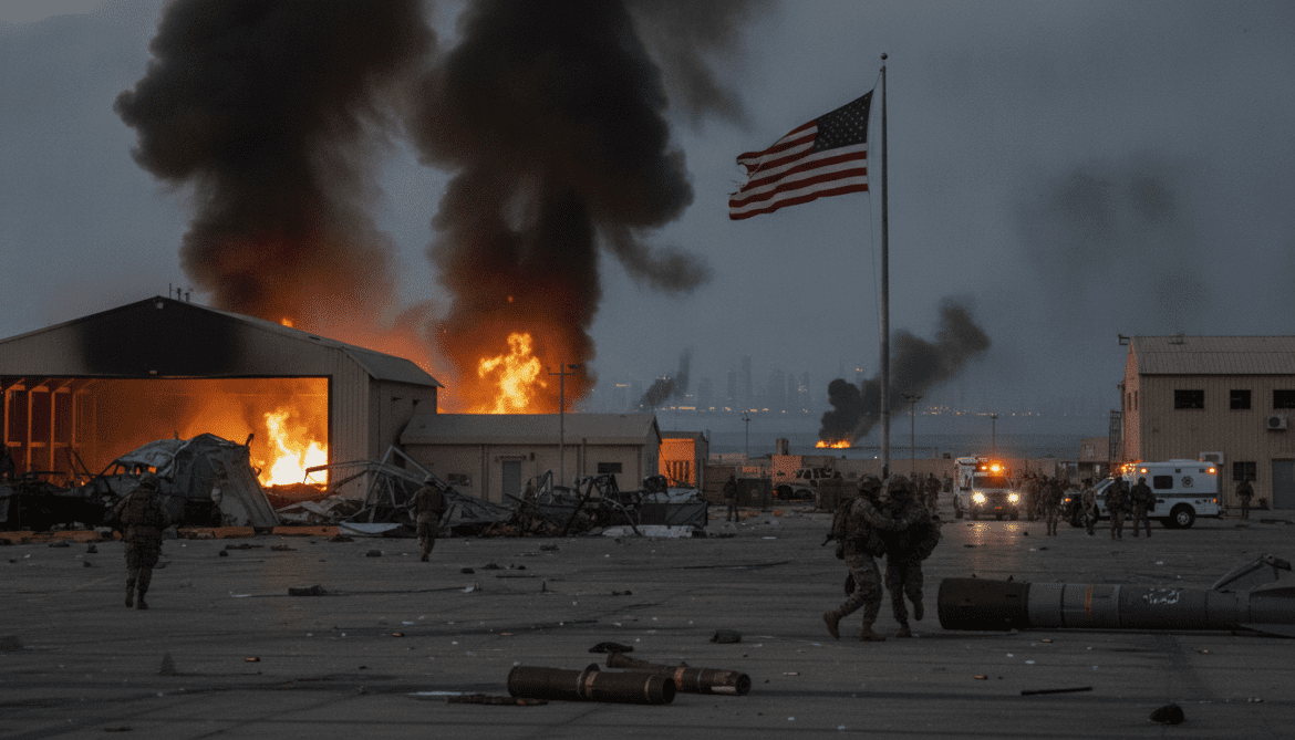 Iran attacks Kuwait and Bahrain after US strikes, targets US facilities