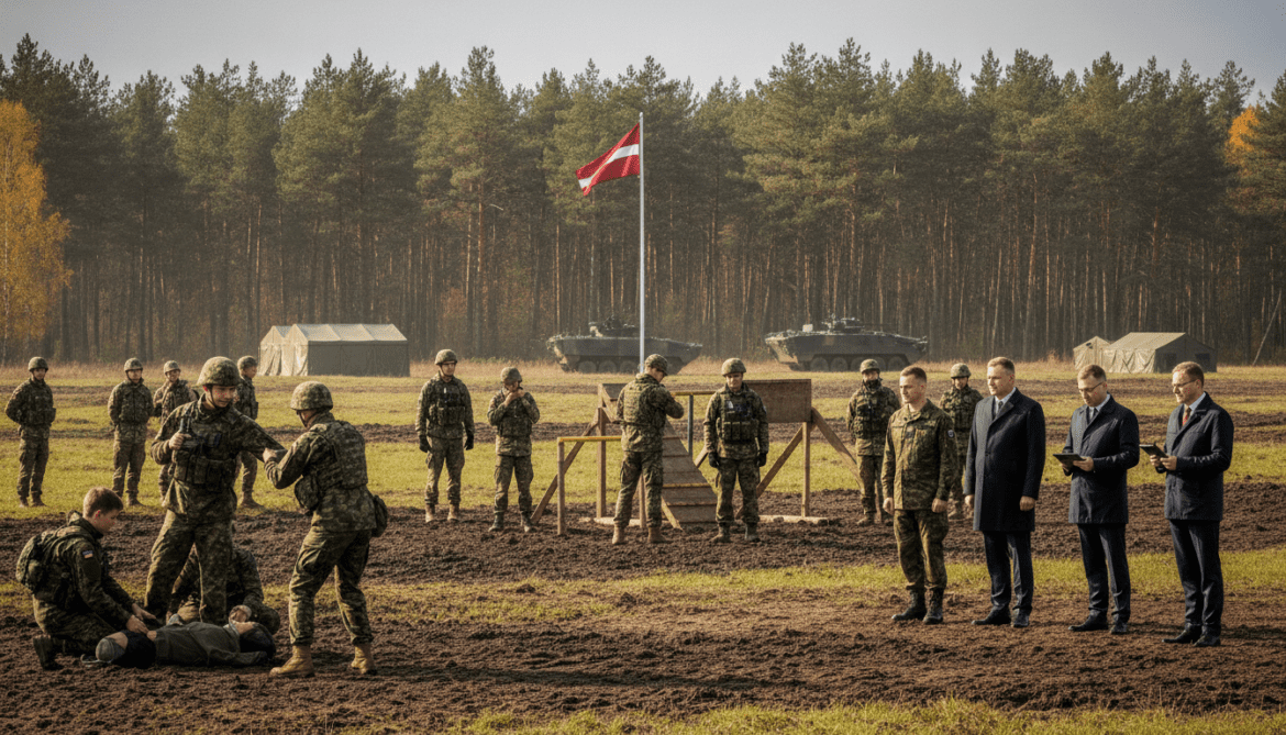 Latvia Requires Teenagers to Complete Mandatory VAM Defense Training