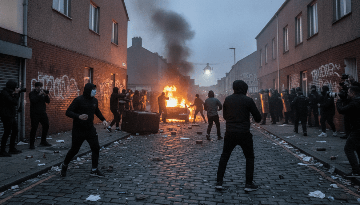 Northern Ireland erupts in racially motivated riots after viral stabbing video