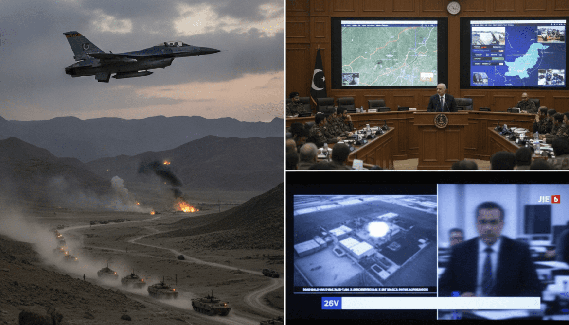 Pakistan launches ground and air strikes into Afghanistan, accuses India and Taliban