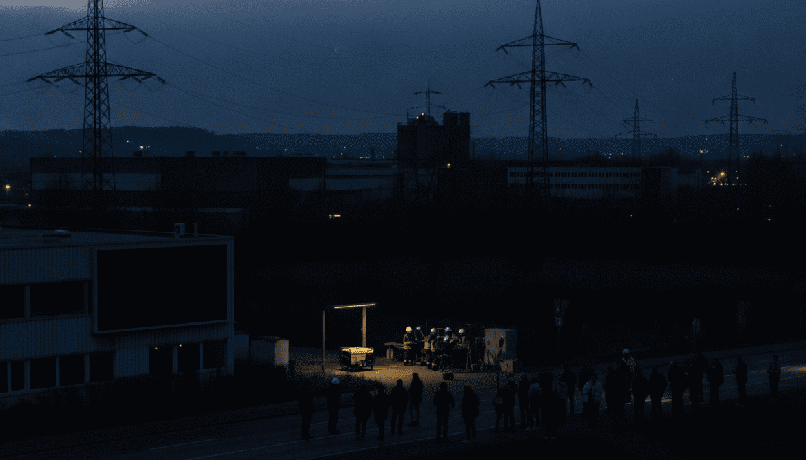 Reutlingen power outage exposes German energy infrastructure vulnerability amid Middle East flare-up