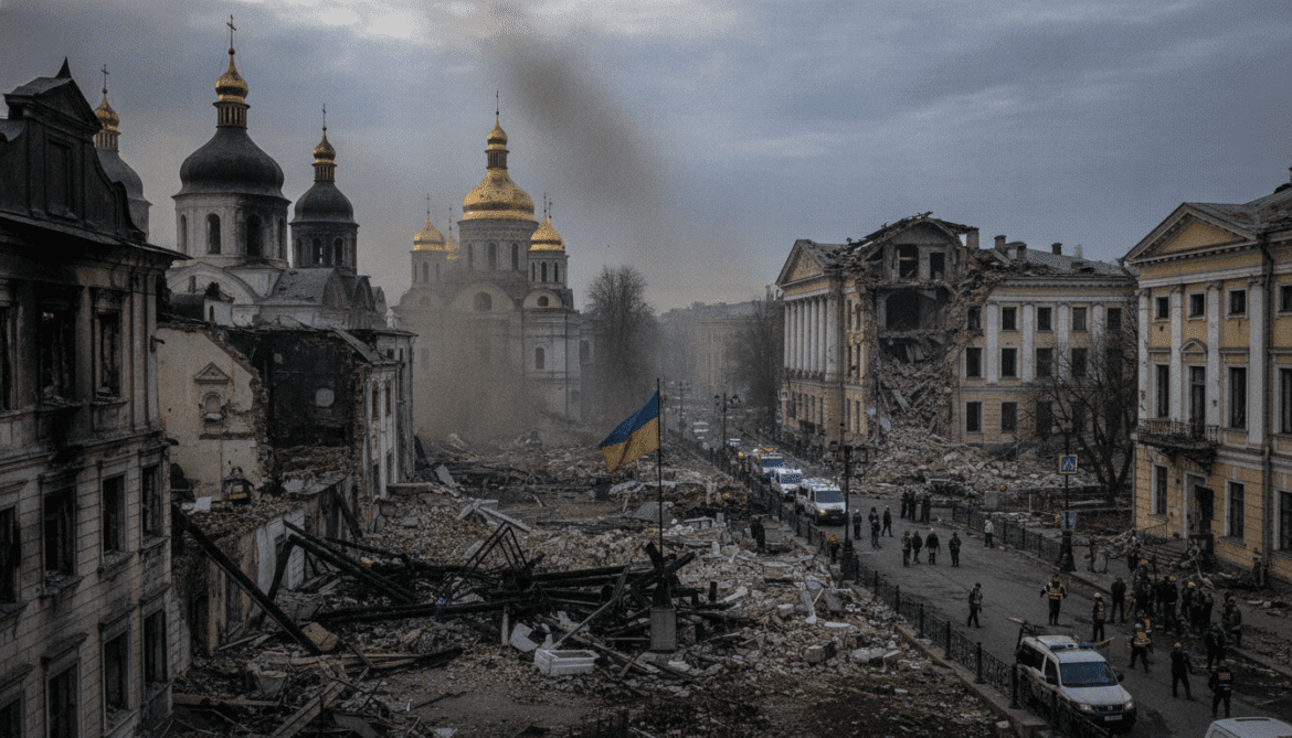 Russian strikes in Kyiv devastate UNESCO-listed Pechersk Lavra and Mystetskyi Arsenal