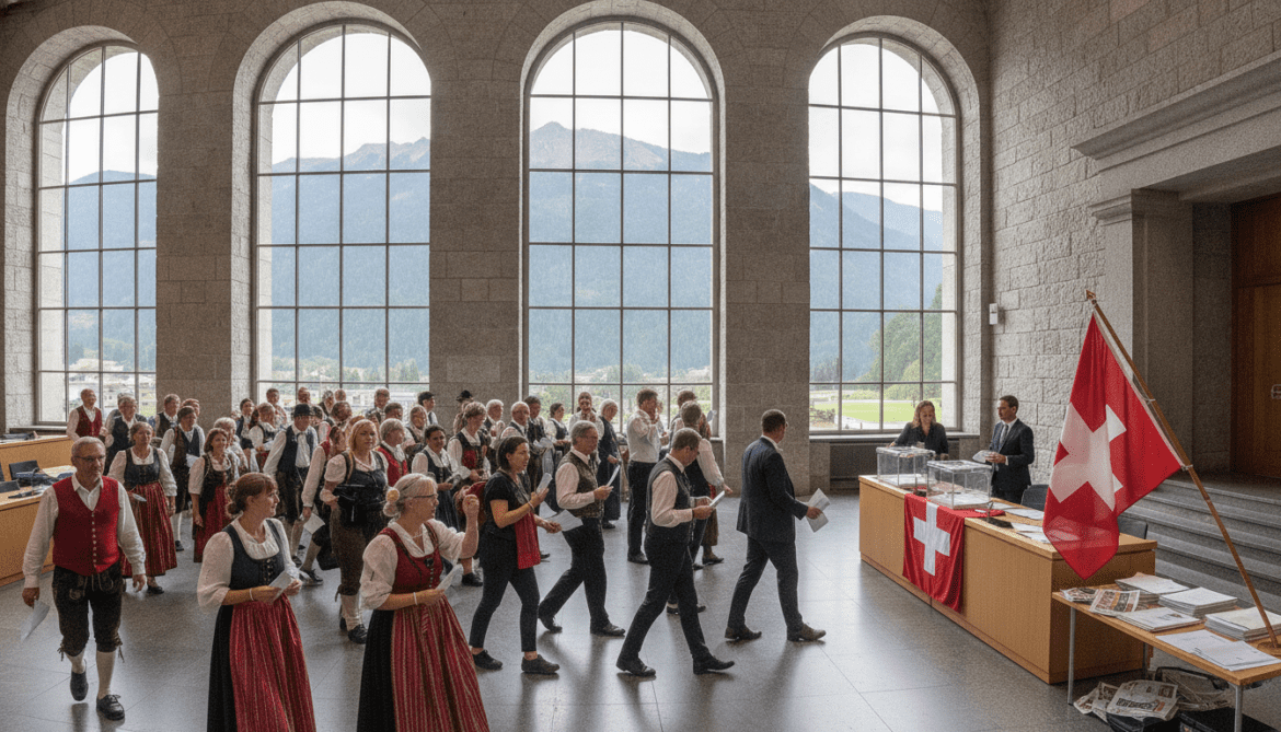 Swiss voters set to vote down SVP population cap initiative