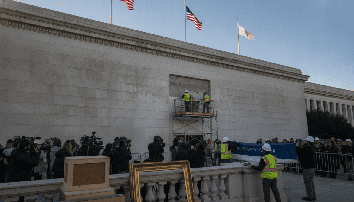 Trump's name stripped from Kennedy Center after federal judge ruling