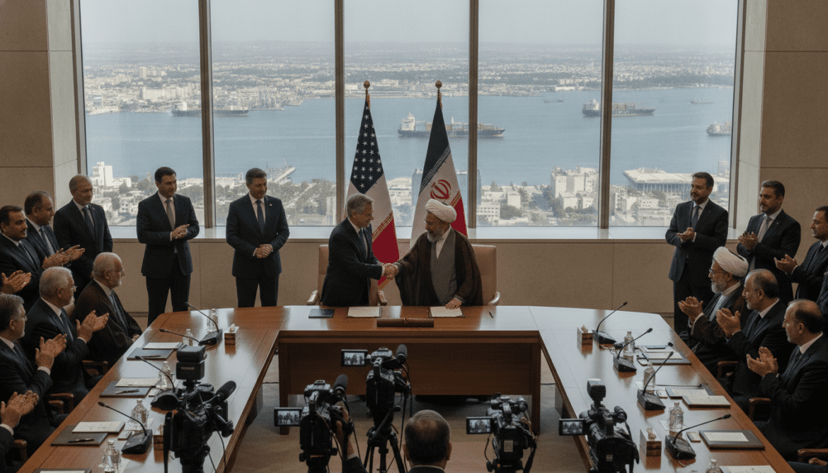 US and Iran nearing provisional peace deal to reopen Strait of Hormuz