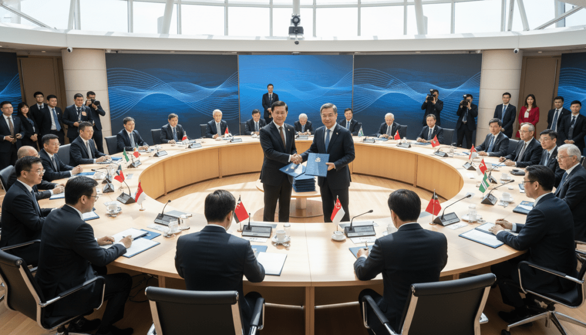 Undersea cables: 17 countries sign nonbinding protection pact in Singapore