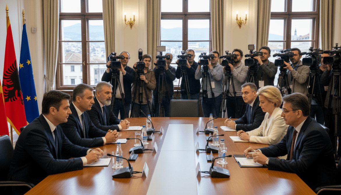 West Balkans leaders press EU to accelerate stalled accession talks in Montenegro