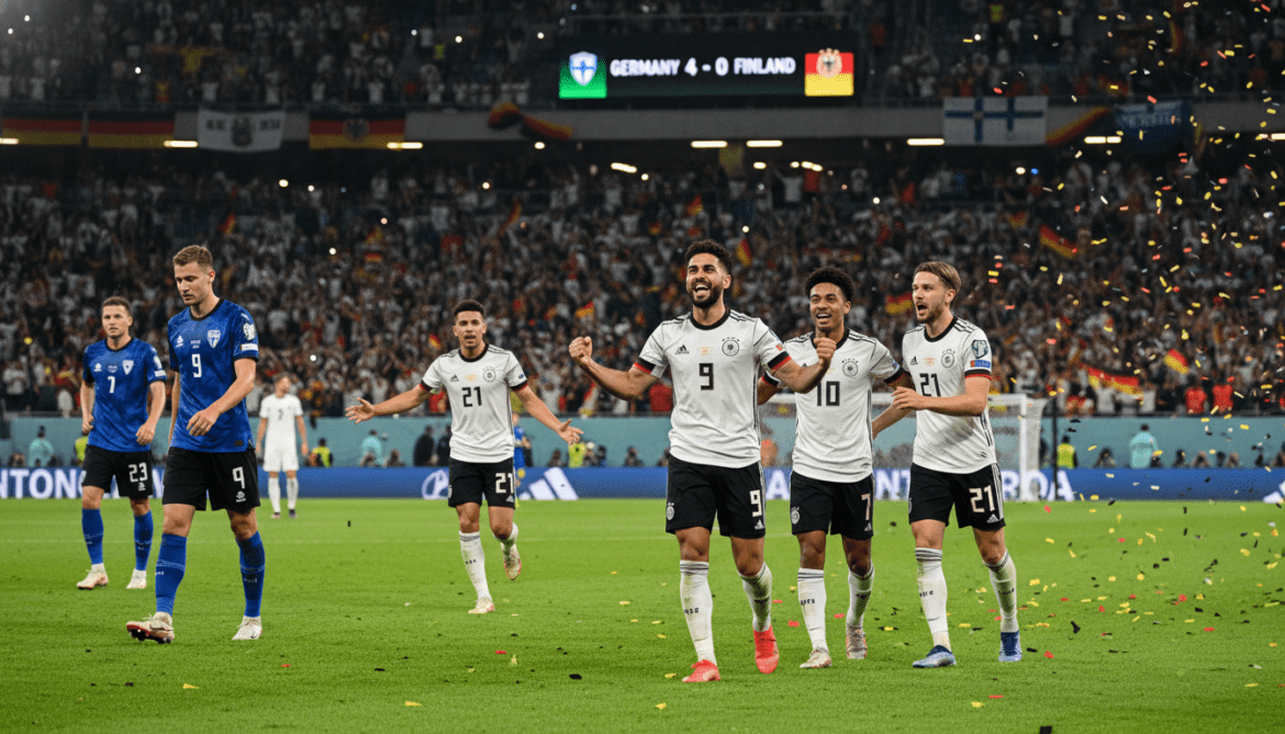 Germany defeats Finland 4-0 as Undav scores twice and wingers impress