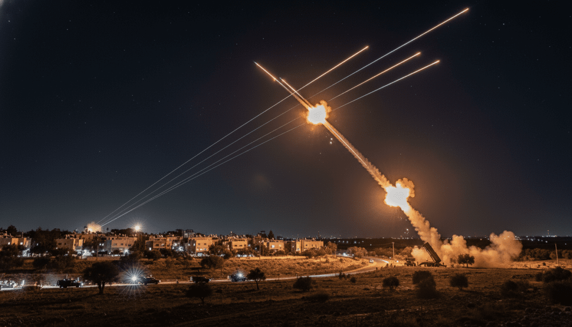 Hezbollah fires rockets and explosive drone into northern Israel as army intercepts