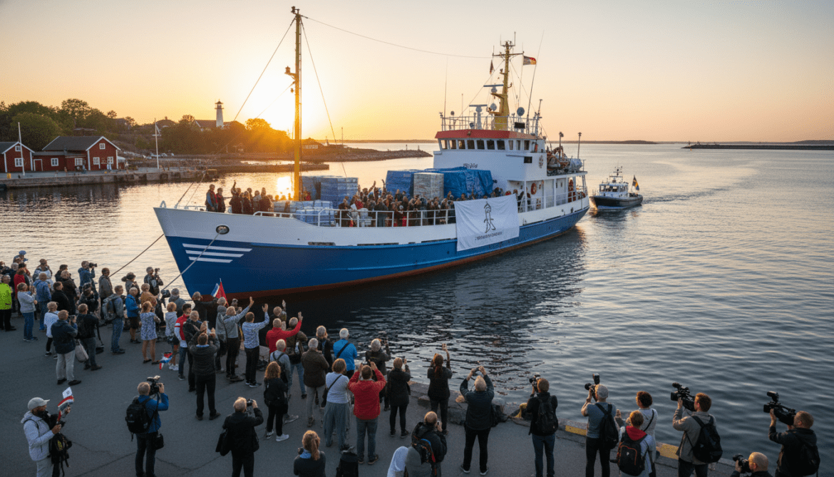 Handala II aid ship sets sail from Sweden to break Gaza blockade