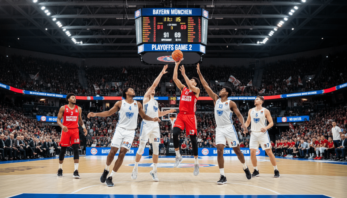 Bayern Munich Cruises to 91-69 Win, Takes 2-0 Semifinal Lead