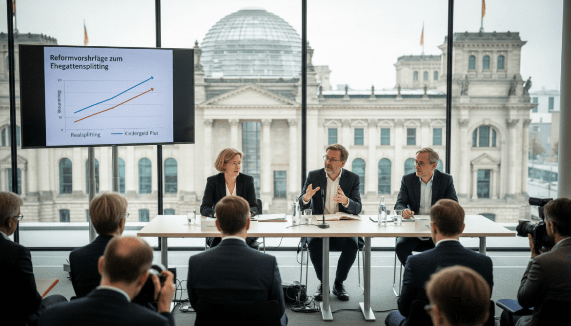Ehegattensplitting reform urged by economists, who propose Realsplitting and higher child benefit