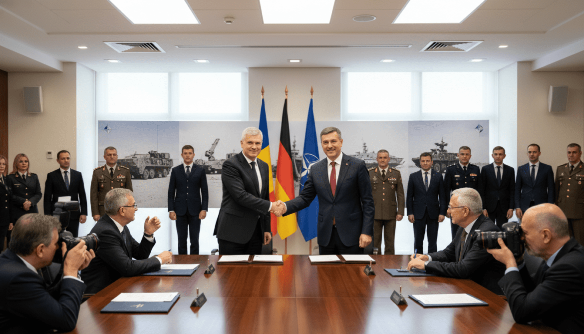 Rheinmetall Secures €5.7 Billion Romanian Contract for Vehicles, Air Defence and Ships
