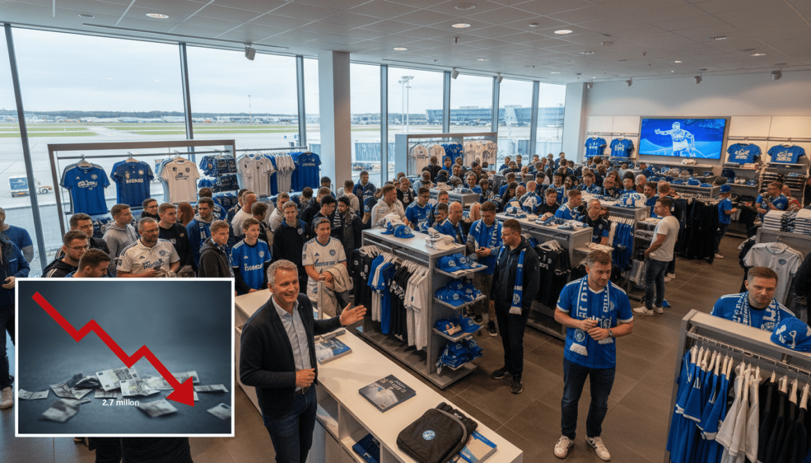 TSV 1860 Munich opens airport fanshop while loan cancellation creates €2.7m gap